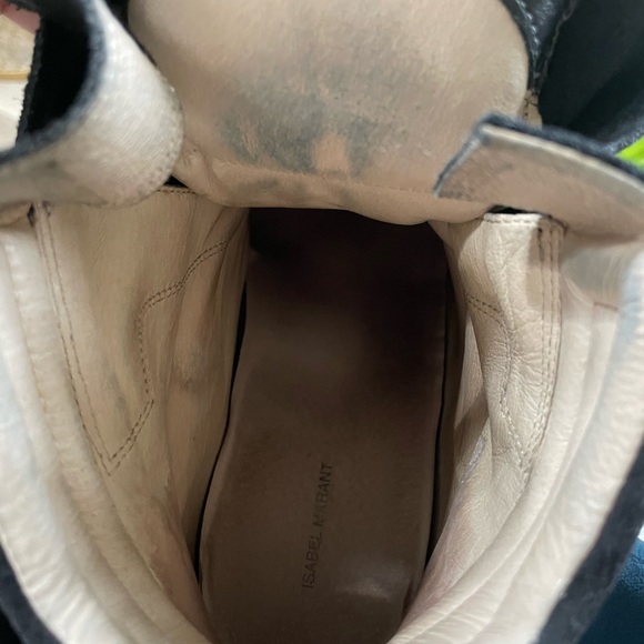 Isabel Marant Hawaiian Bekett High Top Wedge Sneaker - Picture 7 of 8